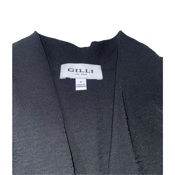 New Gilli Sleeveless Faux Wrap Top Small - Picture 6 of 13